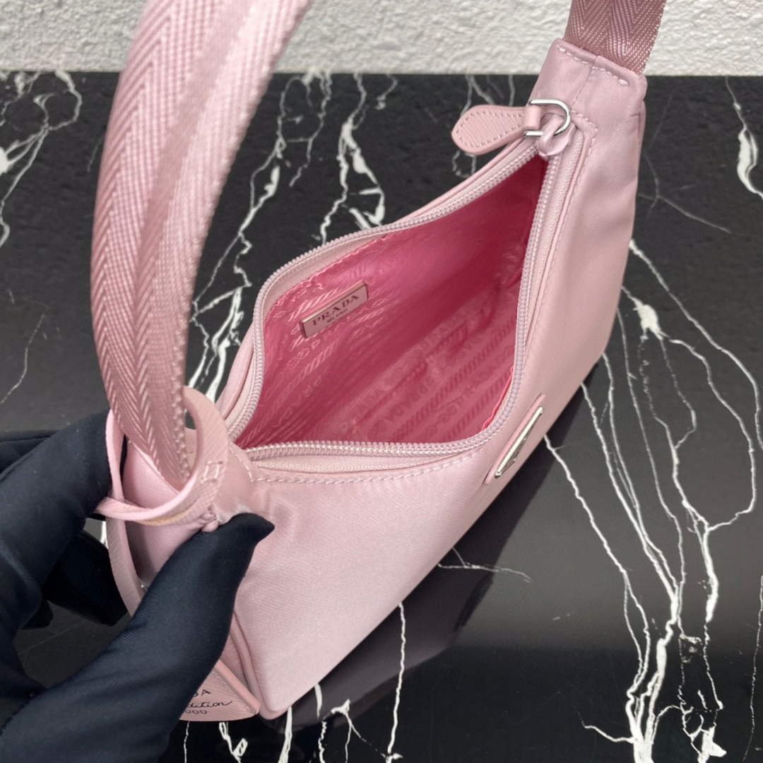 Replica Prada 1NE515 Re-Nylon Re-Edition 2000 mini-bag Light Pink