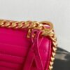 Replica Prada 1BD108 Medium Leather Prada Diagramme Bag Plum