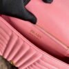 Replica Prada 1BD108 Medium Leather Prada Diagramme Bag Pink