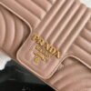 Replica Prada 1BD108 Medium Leather Prada Diagramme Bag Apricot