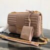Replica Prada 1BD108 Medium Leather Prada Diagramme Bag Apricot