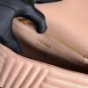 Replica Prada 1BD108 Medium Leather Prada Diagramme Bag Apricot