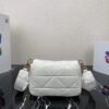 Replica Prada 1BD292 Prada System nappa leather patchwork Bag White