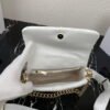 Replica Prada 1BD292 Prada System nappa leather patchwork Bag White
