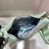 Replica Prada 1BC151 Prada Padded Calfskin Shoulder Bag in Green