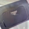 Replica Prada 2VD041 Re Nylon And Saffiano Leather Shoulder Bag in Black