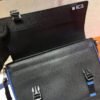 Replica Prada 2VD018 Shoulder Bag Men Black and Blue