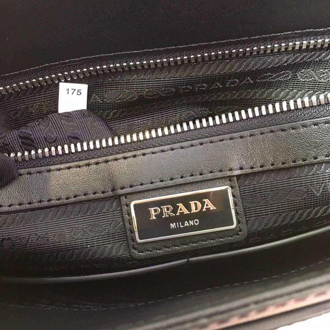 Replica Prada 2VD018 Shoulder Bag Men Black