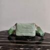 Replica Prada 1BD292 Prada System nappa leather patchwork Bag Green
