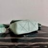 Replica Prada 1BD292 Prada System nappa leather patchwork Bag Green