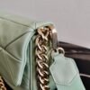 Replica Prada 1BD292 Prada System nappa leather patchwork Bag Green
