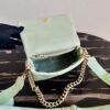 Replica Prada 1BD292 Prada System nappa leather patchwork Bag Green