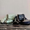 Replica Prada 1BD292 Prada System nappa leather patchwork Bag Green