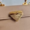 Replica Prada Saffiano Leather Symbole Bag 1BN021 Apricot