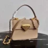 Replica Prada Saffiano Leather Symbole Bag 1BN021 Apricot