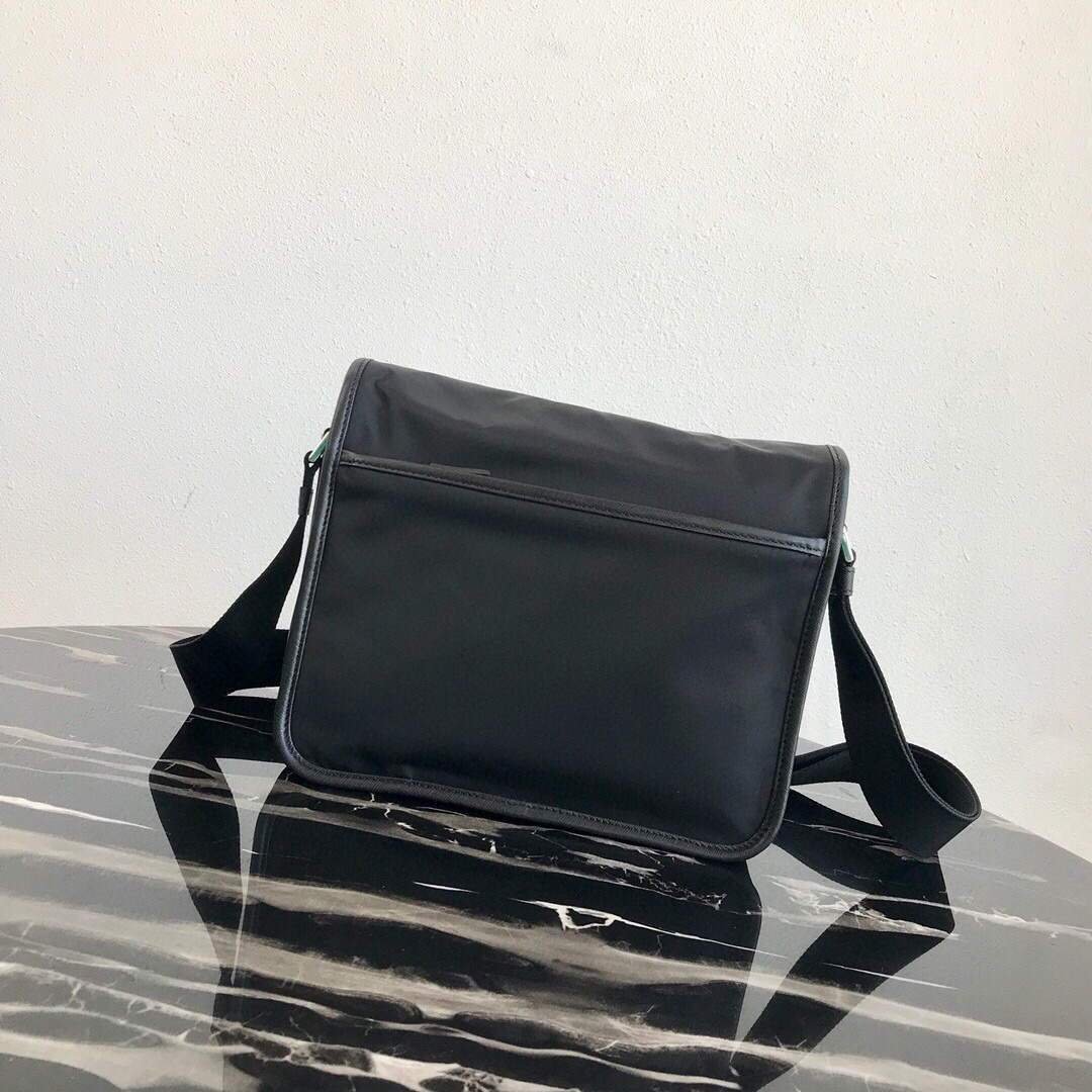 replica handbags, knock off purses, knockoff handbags, fake designer handbags, replica designer handbags, replica handbags,high quality replica designer handbags, Replica Prada Nylon and Saffiano Leather Bag with Strap 2VD769 Black