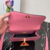 Replica Prada 1BD320 Prada Emblème Saffiano Shoulder Bag Pink