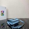 Replica Prada 1BD320 Prada Emblème Saffiano Shoulder Bag Light Blue