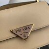Replica Prada 1BD320 Prada Emblème Saffiano Shoulder Bag Tan