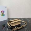 Replica Prada 1BD320 Prada Emblème Saffiano Shoulder Bag Tan