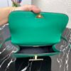 Replica Prada 1BD320 Prada Emblème Saffiano Shoulder Bag Green