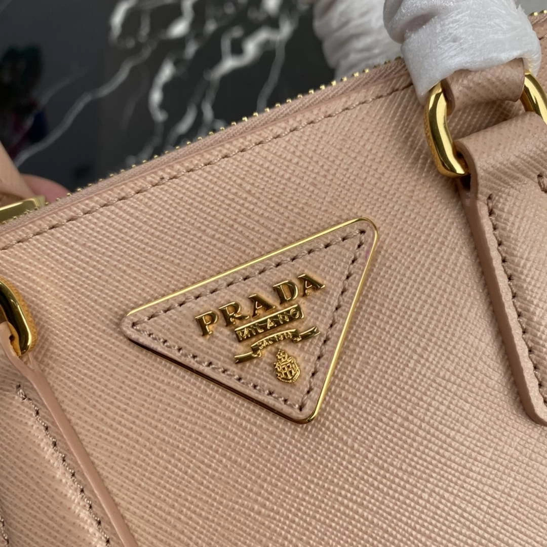 Replica Prada 1BA906 Prada Galleria Saffiano leather mini-bag Light Pink