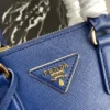 Replica Prada 1BA906 Prada Galleria Saffiano leather mini-bag Light Blue