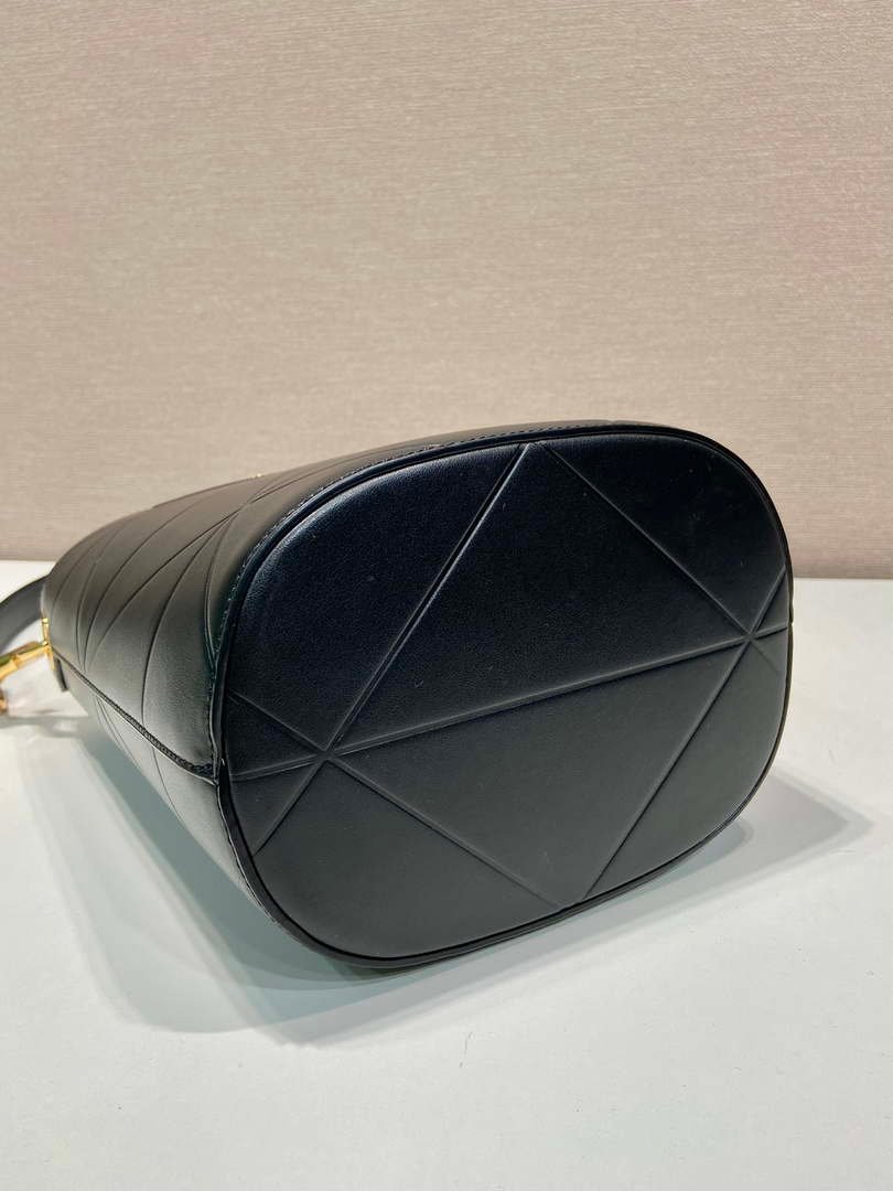 Replica Prada 1BA380 Small Saffiano Leather Prada Bucket Bag