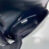 Replica Prada 2VD061 Black Brushed Leather Mini-bag With Shoulder Strap White