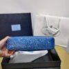 Replica Prada 1NE515 Satin mini-bag with artificial crystals Blue