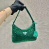 65325b24a6d91.jpg Replica Prada 1NE515 Satin mini-bag with artificial crystals Jade green