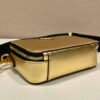 Replica Prada 2VH070 Saffiano Gold leather Prada Brique bag