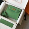 Replica Hermes Kelly Danse 22cm Leather Bag 20362 Avocado Green