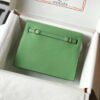 Replica Hermes Kelly Danse 22cm Leather Bag 20362 Avocado Green