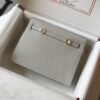 Replica Hermes Kelly Danse 22cm Leather Bag 20360 Gray