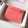 Replica Hermes Kelly Danse 22cm Leather Bag 20359 Pink