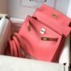 Replica Hermes Kelly Danse 22cm Leather Bag 20359 Pink