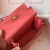 Replica Hermes Kelly Danse 22cm Leather Bag 20359 Pink