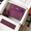 Replica Hermes Kelly Danse 22cm Leather Bag 20358 Purple