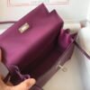 Replica Hermes Kelly Danse 22cm Leather Bag 20358 Purple