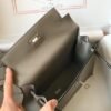 Replica Hermes Kelly Danse 22cm Leather Bag 20356 Gray