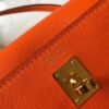 Replica Hermes Kelly Danse 22cm Leather Bag 20355 Orange