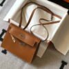 Replica Hermes Kelly Danse 22cm Leather Bag 20353 Tan