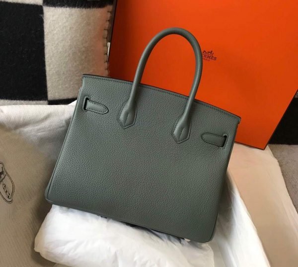 653275e71c6f1.jpg Replica Hermes Birkin Designer Tote Bag Togo Leather 28346 Almond Green
