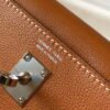 Replica Hermes Kelly Danse 22cm Leather Bag 20353 Tan