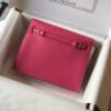 Replica Hermes Kelly Danse 22cm Leather Bag 20351 Plum