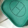 Replica Hermes Evelyne Bag Designer Hermes Mini Crossbody Real Bag 20427 Dark Green
