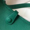 Replica Hermes Evelyne Bag Designer Hermes Mini Crossbody Real Bag 20427 Dark Green