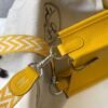 Replica Hermes Evelyne Bag Designer Hermes Mini Crossbody Real Bag 20426 Yellow