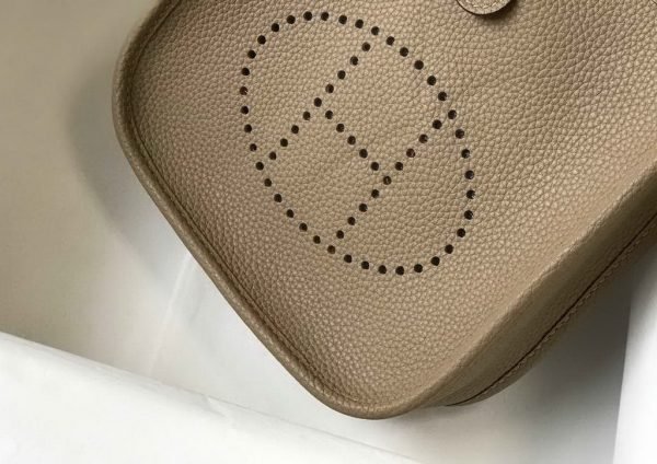 65327738b286c.jpg Replica Hermes Evelyne Bag Designer Hermes Mini Crossbody Bag 20395 Gold Buckle Gray